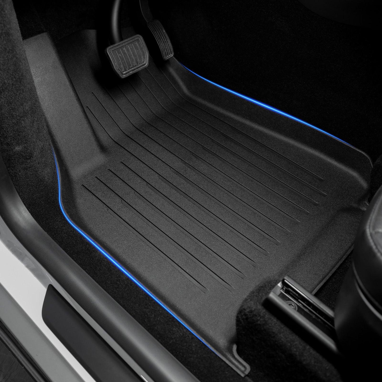 Tesla Model Y Bronze Floor Mats & Accessories Pack