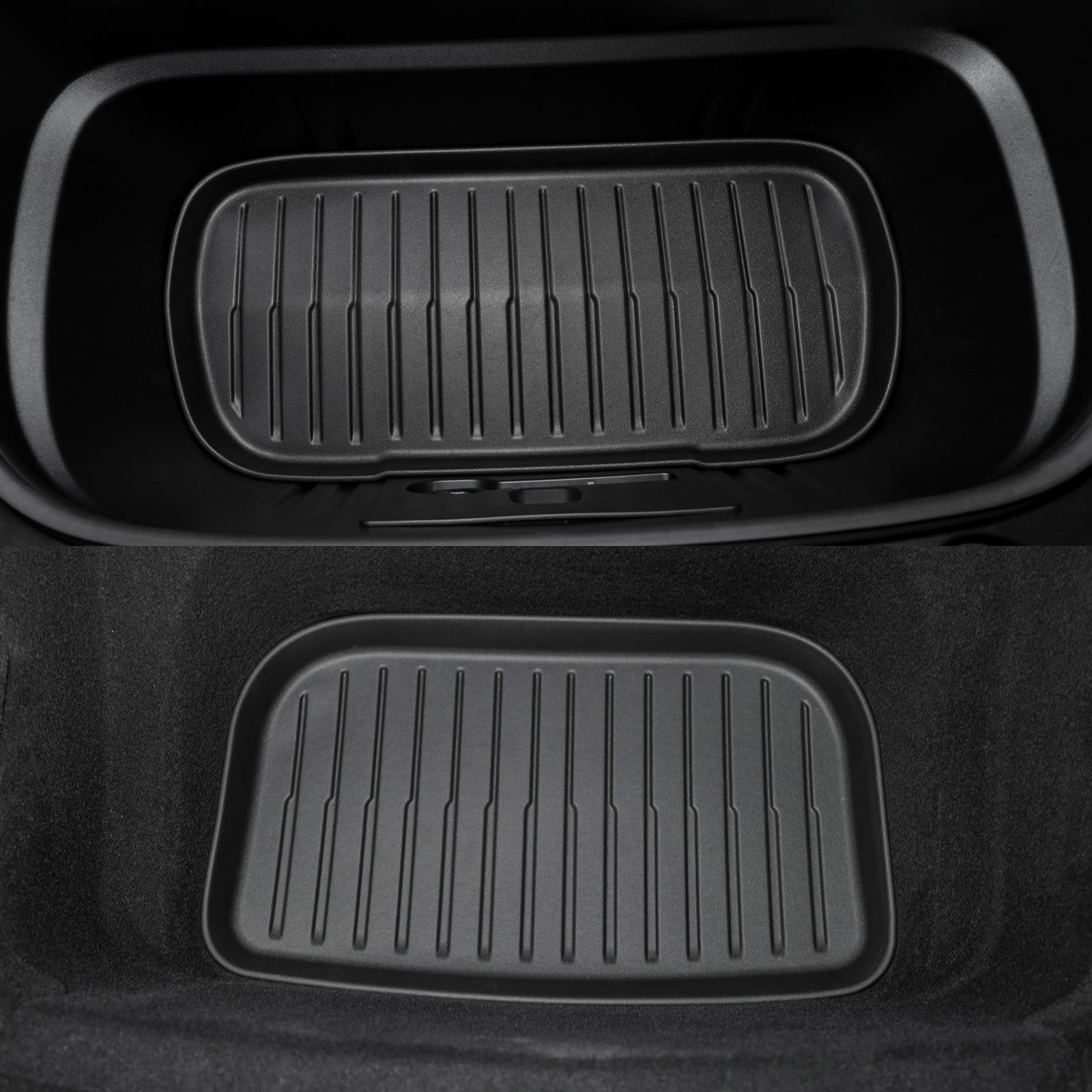 Tesla Model Y Silver Kit – Upgraded 3D Floor Mats + Cabin Organization Accessories | TESPRE